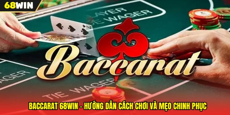Baccarat 68WIN - Hướng Dẫn Cách Chơi Và Mẹo Chinh Phục